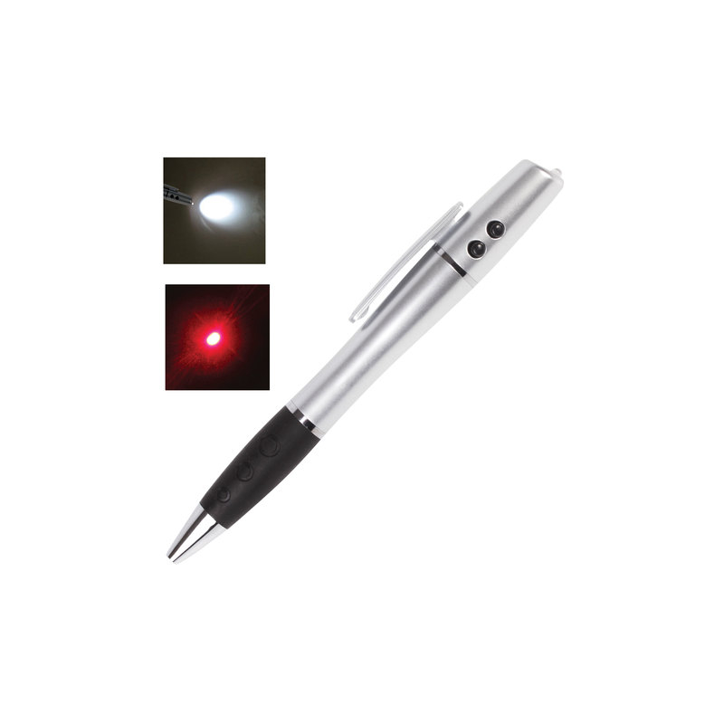 Beifa Указка лазерная, радиус 200 м, LED фонарь, шариковая ручка, линия 0,5 мм, LH612