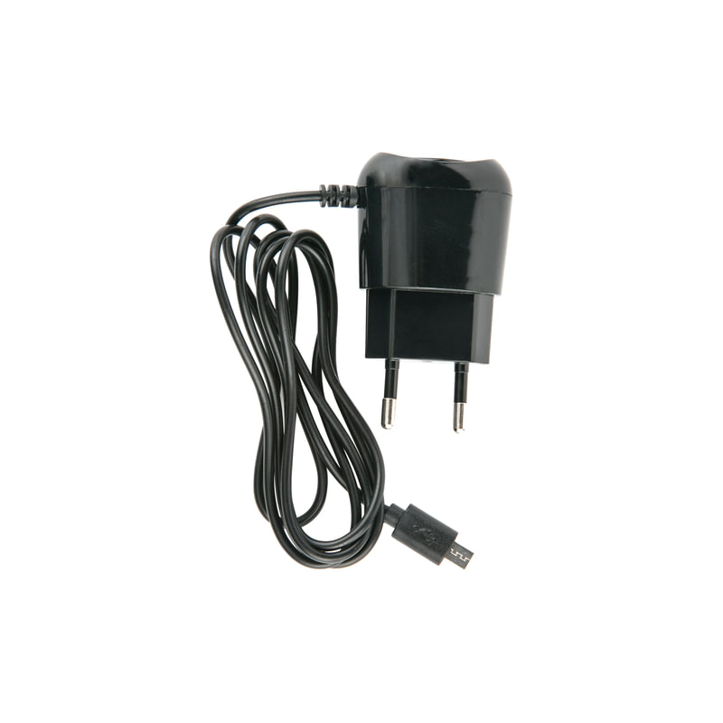 Зарядное устройство сетевое (220 В) RED LINE TCP-1A, кабель micro USB 1 м, выходной ток 1 А, черное, УТ000010348