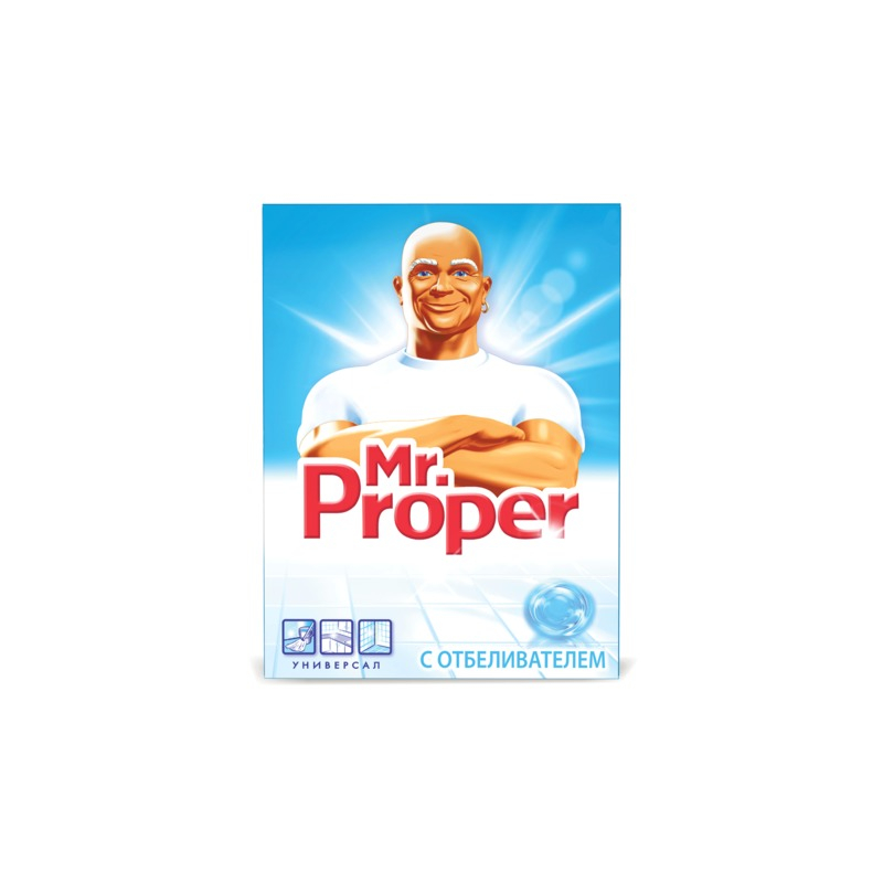 MR. PROPER Чистящее средство 400 г, MR.PROPER (Мистер Пропер), с отбеливающим эффектом, универсал, порошок
