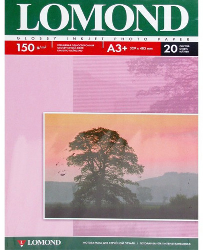 Lomond A3+ 150г/м2 глянцевая (20л) (0102026)