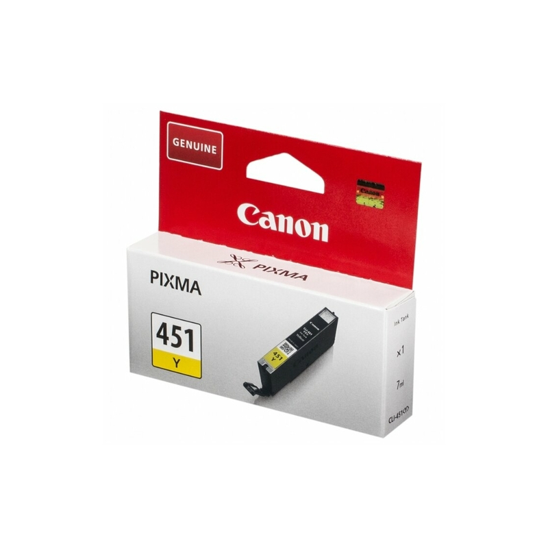 Картридж струйный Canon Картридж  CLI-451Y (yellow) (6526B001)