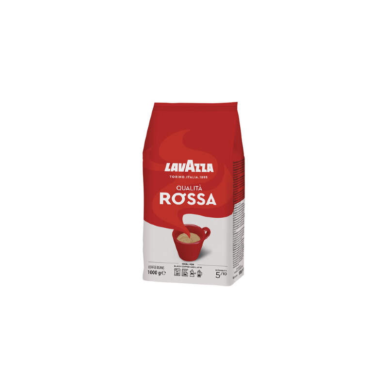 Кофе в зернах LAVAZZA  "Qualita Rossa", 1000 г, вакуумная упаковка, 3590