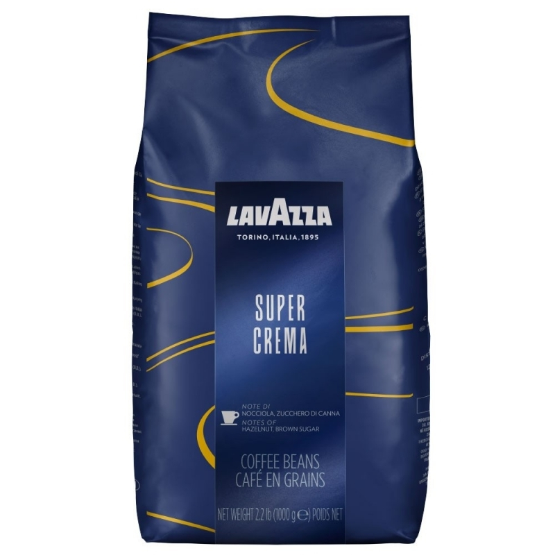 Кофе в зернах LAVAZZA  "Espresso Super Crema", 1000 г, вакуумная упаковка, 4202