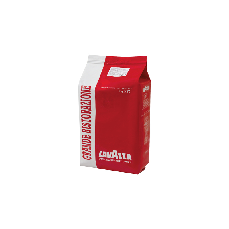 Кофе в зернах LAVAZZA (Лавацца) "Grande Ristorazione Rossa", натуральный, 1000 г, вакуумная упаковка, 3104