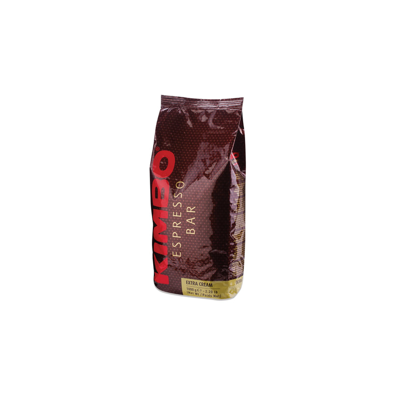 Кофе в зернах KIMBO "Extra Cream" (Кимбо "Экстра Крим"), натуральный, 1000 г, вакуумная упаковка