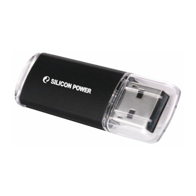 Флеш-накопитель Silicon Power  8Gb Ultima II, USB 2.0, Черный