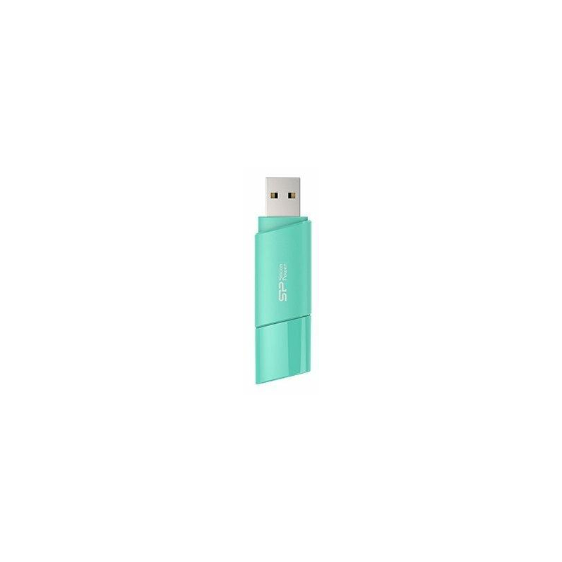 Флеш-накопитель Silicon Power  8GB Ultima U06, USB 2.0, Бирюзовый