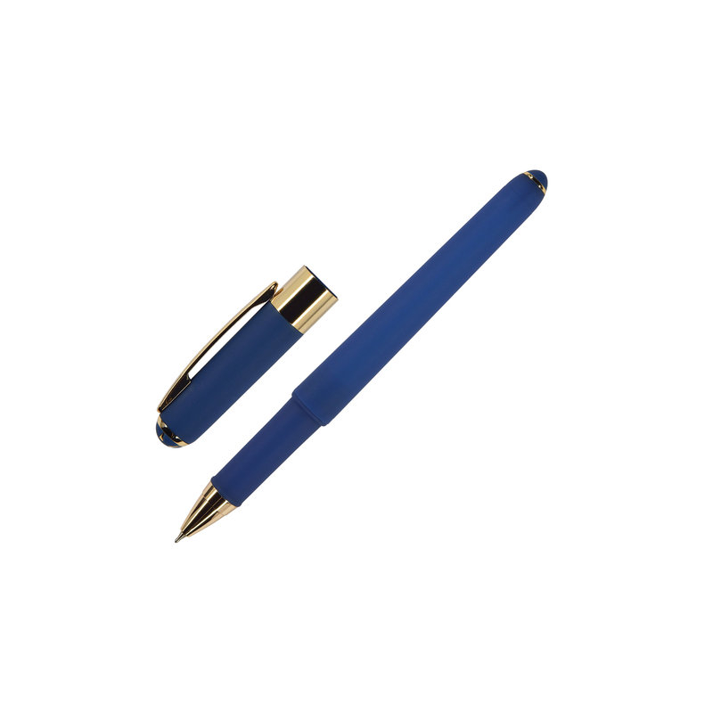 Ручка шариковая Bruno Visconti Monaco, темно-синий корпус, узел 0,5 мм, линия 0,3 мм, синяя, 20-0125/07
