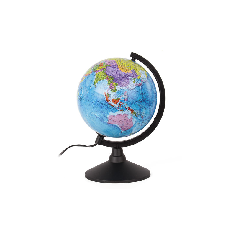 Глобус политический Globen "Классик", диаметр 210 мм, с подсветкой, К012100010