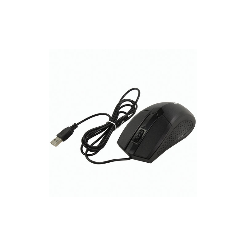 Мышь проводная Defender Optimum MB-270, USB, 2 кнопки + 1 колесо-кнопка, оптическая, черная, 52270