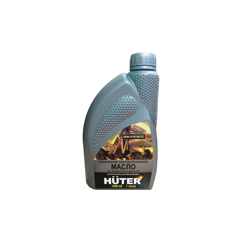 Масло моторное  HUTER полусинтетическое, для четырехтактных двигателей, 1 литр, 10W-40, 73/8/1/1