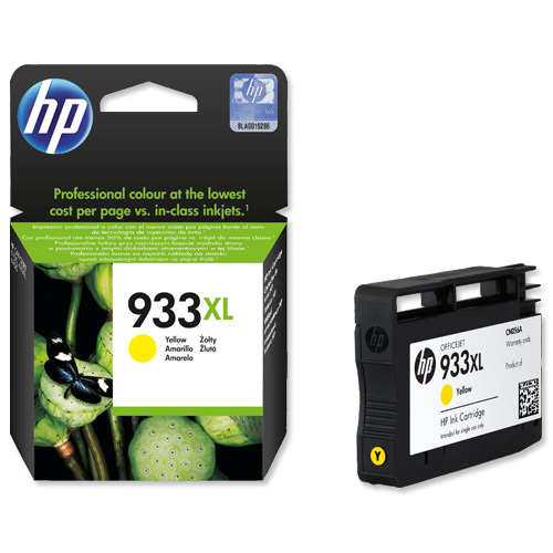 Картридж струйный HP Картридж  CN056AE (933XL) yellow