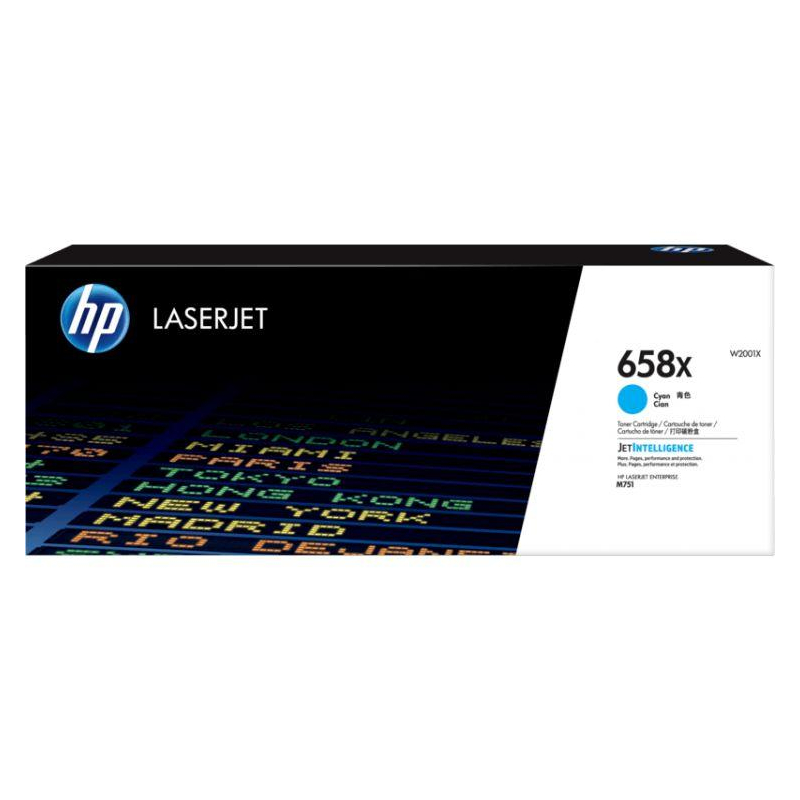 Картридж HP 658X Cyan (W2001X)