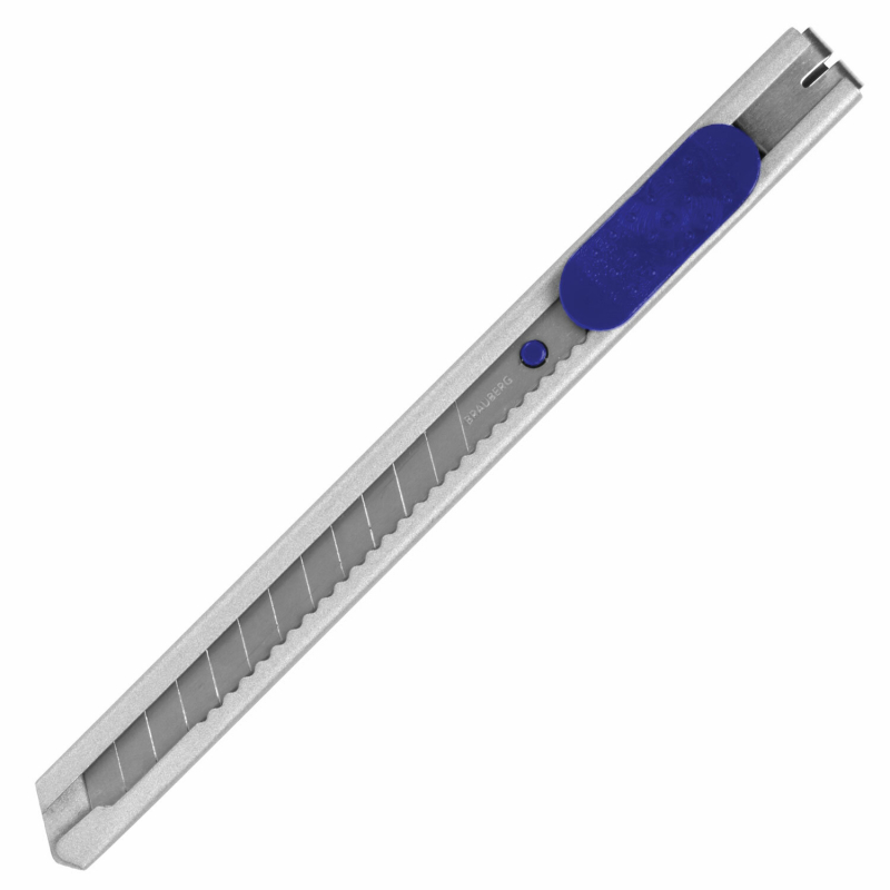 Нож канцелярский  BRAUBERG 9мм  "Extra 60" металлический, 237085
