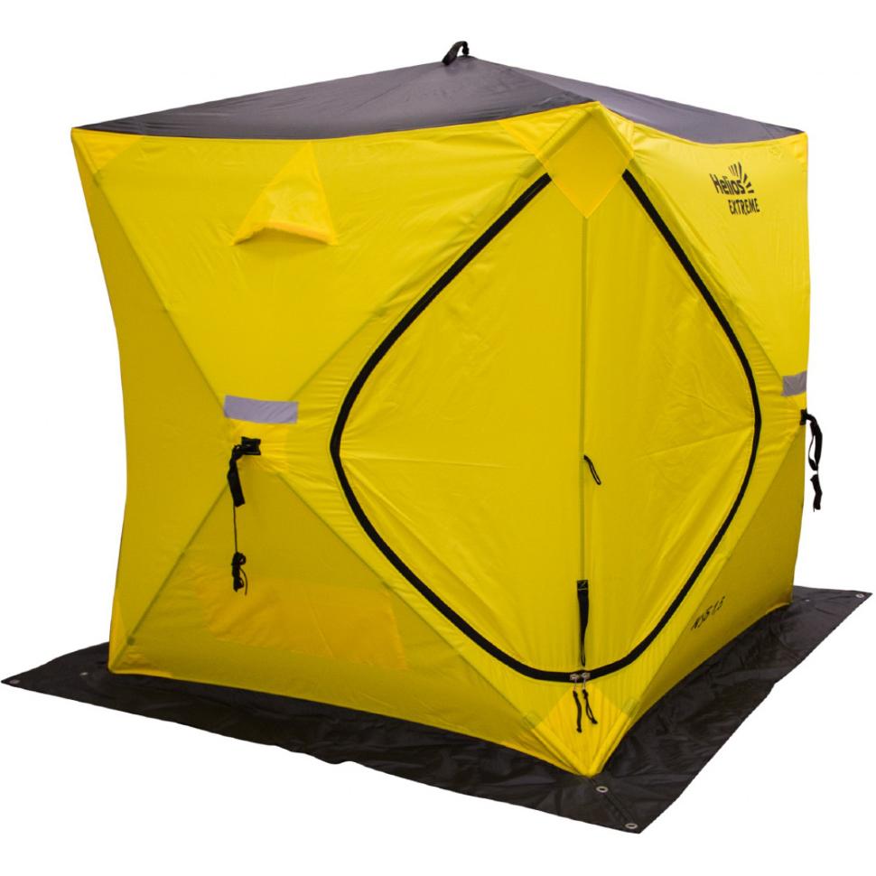 Купить теплую палатку. Палатка Хелиос куб. Палатка зимняя куб extreme 1,5 х 1,5 Helios v2.0 (широкий вход) тона. Палатка зимняя Cube extreme Helios. Зимняя палатка Тонар Хелиос куб.