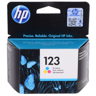 Картридж струйный HP F6V16AE многоцветный (№123)