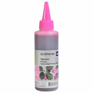 Чернила  Cactus CS-EPT6736 для Epson L800, 100ml, светло-пурпурный