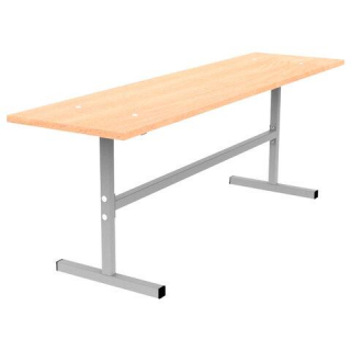 ТИТАН Скамья на 3 места ССТ 1500, 1500х300х420 мм, каркас металл, сиденье ЛДСП бук