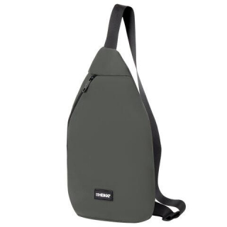 Рюкзак HEIKKI EVEN (ХЕЙКИ) на одно плечо, 2 отделения, хаки, 35x20x8 см, 273920