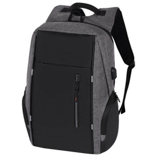 Рюкзак HEIKKI OUTLOOK (ХЕЙКИ) универсальный, отделение для ноутбука, серый, 44x31x17 см, 273890