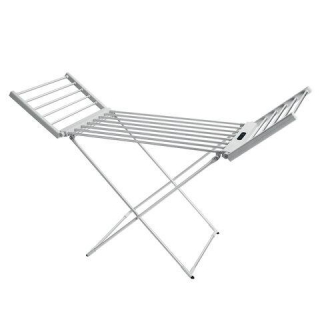 Сушилка для белья напольная, электрическая, раскладная, три зоны сушки, алюминиевая, таймер/регулировка темп. 45-70С, ЛАЙМА HOME, 700979