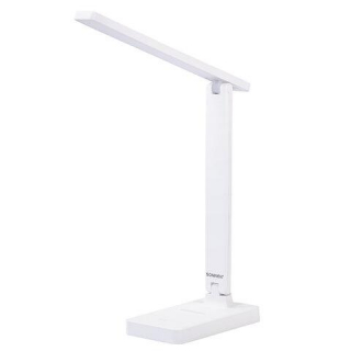 Настольная лампа / светильник беспроводная SONNEN PT-101, USB, LED, 2 Вт, 3 режима, белый, 238776