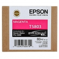 Картридж струйный Epson T5803 пурпурный (C13T580300)