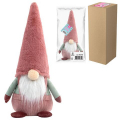 Украшение новогоднее интерьерное 41 см Задумчивый Гном, полиэстер, ЗОЛОТАЯ СКАЗКА 592513