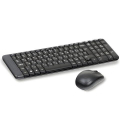 Набор беспроводной Logitech Wireless Desktop MK220, клавиатура, мышь 2 кнопки 1 колесо-кнопка, черный, 920-003236