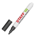 Маркер стираемый для белой доски ЧЕРНЫЙ, STAFF BASIC WBM-200, 1-3 мм, хххххх, 152638