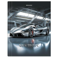 Дневник 5-11 класс 48л, твердый, BRAUBERG глянцевая ламинация, с подсказом, Sport car, 107614