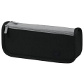 Пенал мягкий BRAUBERG KIDS 2 отделения, полиэстер, Black&gray, 22x10x6 см, 274580