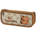 Пенал мягкий BRAUBERG KIDS 2 отделения, полиэстер, Capybaras, 22x10x6 см, 274582