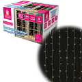 Электрогирлянда-занавес комнатная Штора 3х2 м, 144 LED, теплый белый свет, 220 V, ЗОЛОТАЯ СКАЗКА 591350