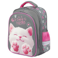 Ранец BRAUBERG KIDS STANDARD, 2 отделения, Purr cat, 36х28х14 см, 274427