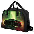 Сумка для занятий с плечевым ремнем, подкладкой BRAUBERG KIDS с ручками, 35x25x15 см, Green city, 274630