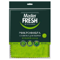 Тряпка для мытья пола из микрофибры, 50х60 см, зеленая, Master FRESH ШКXXXX